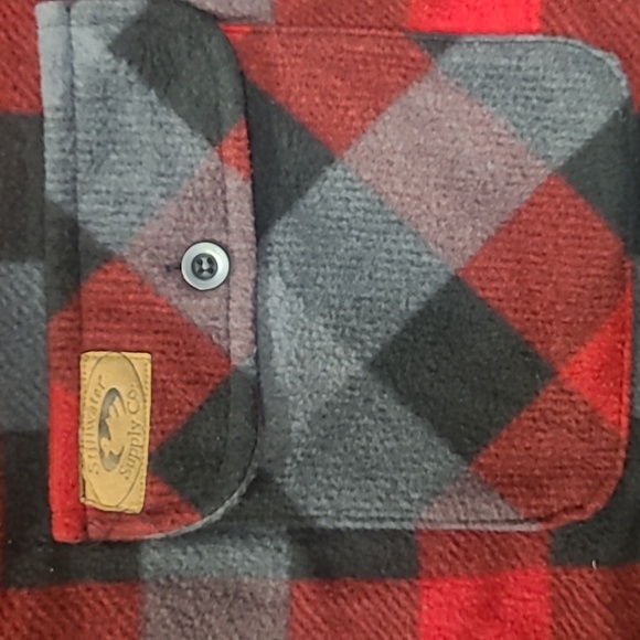 Stillwater Supply Company Hooded Fleece Jacket, Men's XXL - Picture 4 of 9